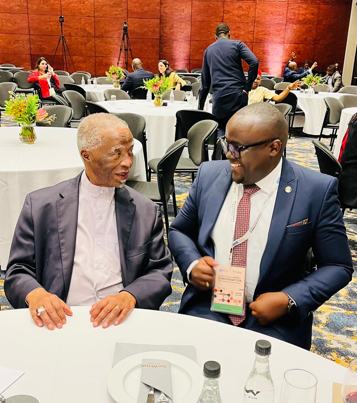 Rufus and Thabo Mbeki